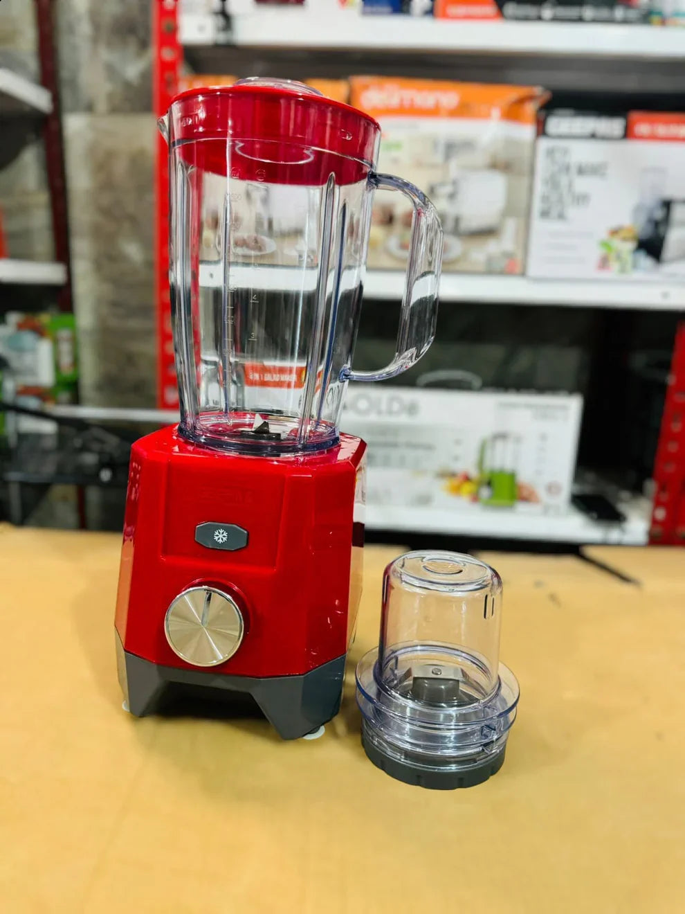 Geepas 1.6L 2 in 1 Blender 650W -44107