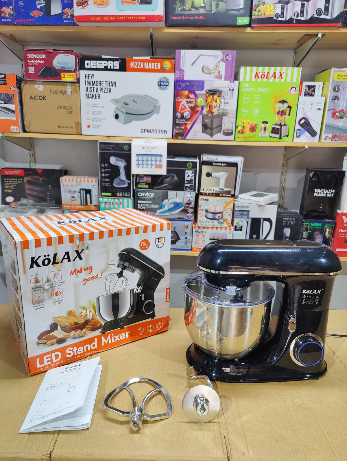 KOLAX Stand Mixer 7.8L