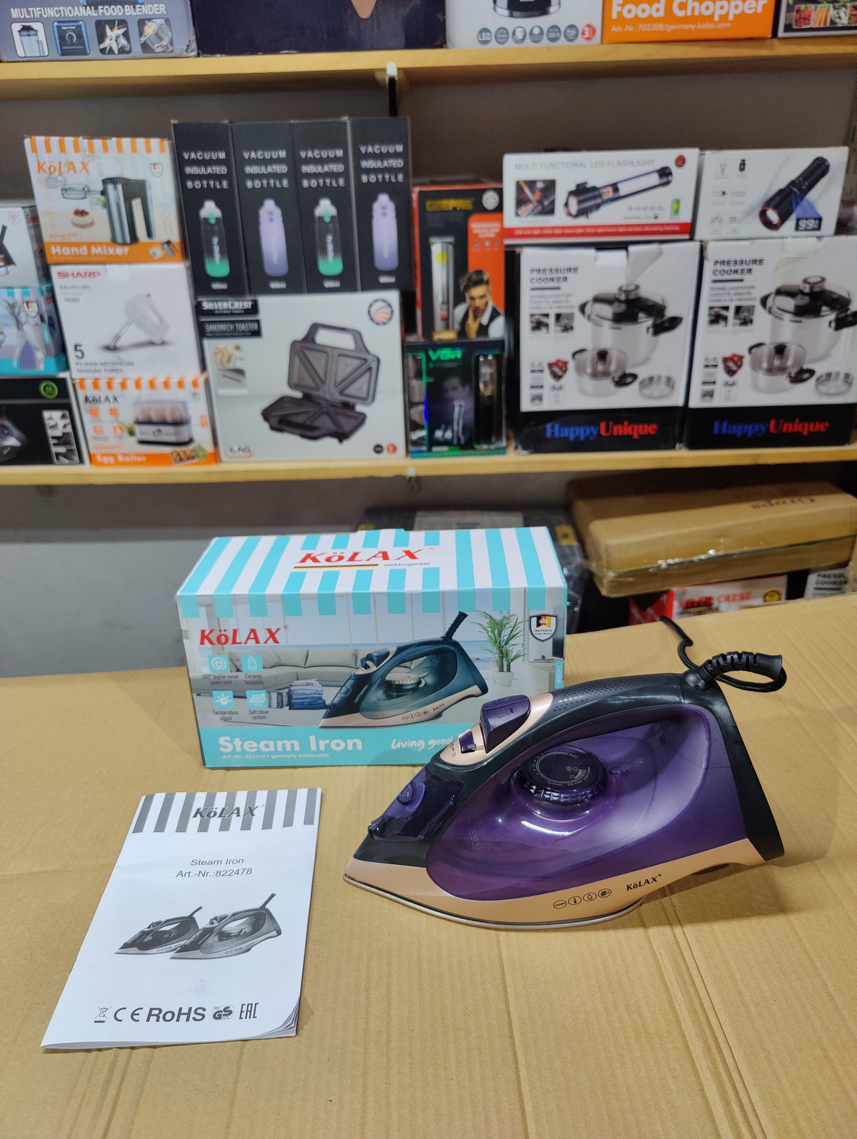 Kolax Steam Iron
