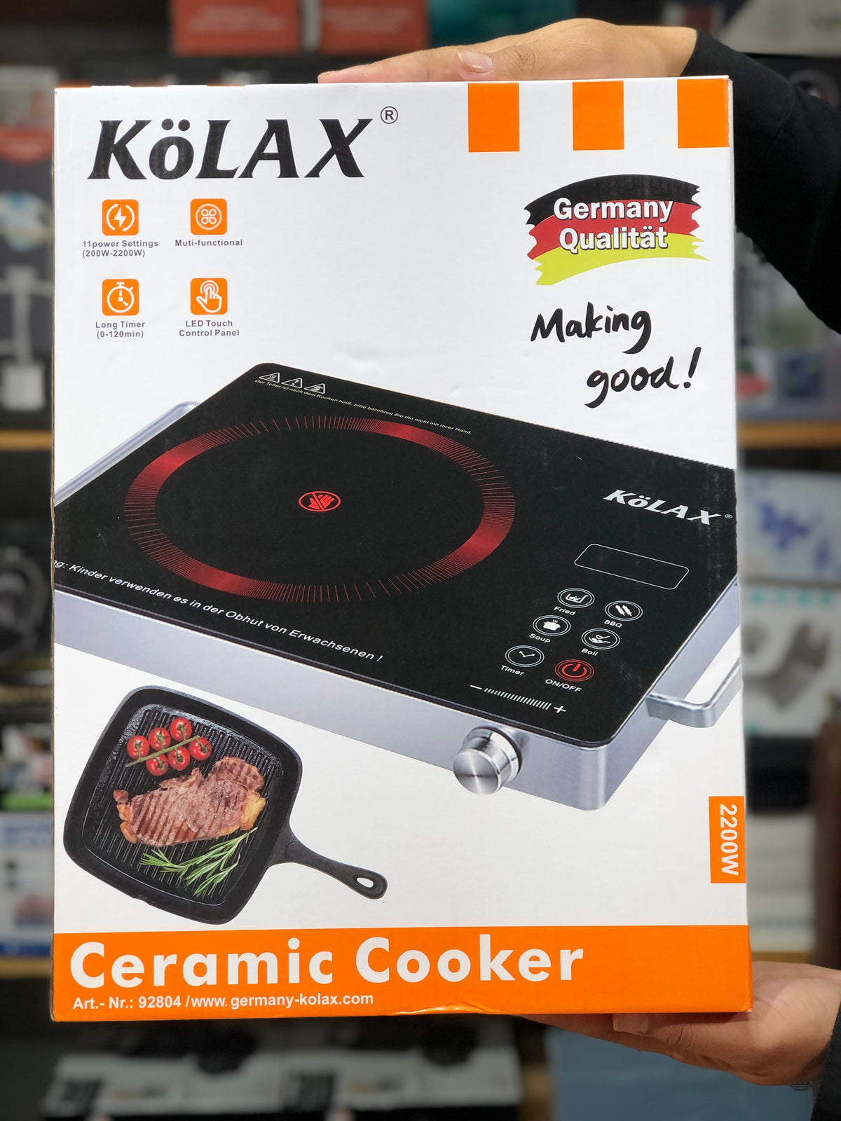 Kolax Infrared Hot Plate 901553