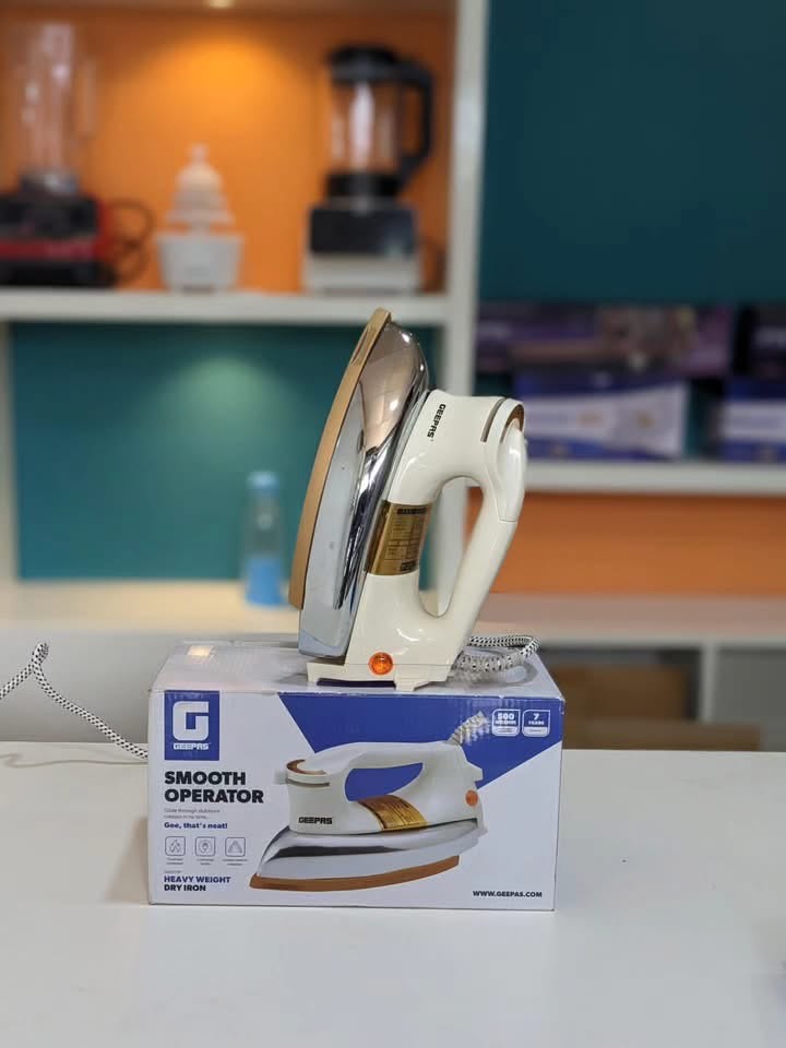 Geepas Heavy Dry Iron- Model: 2780