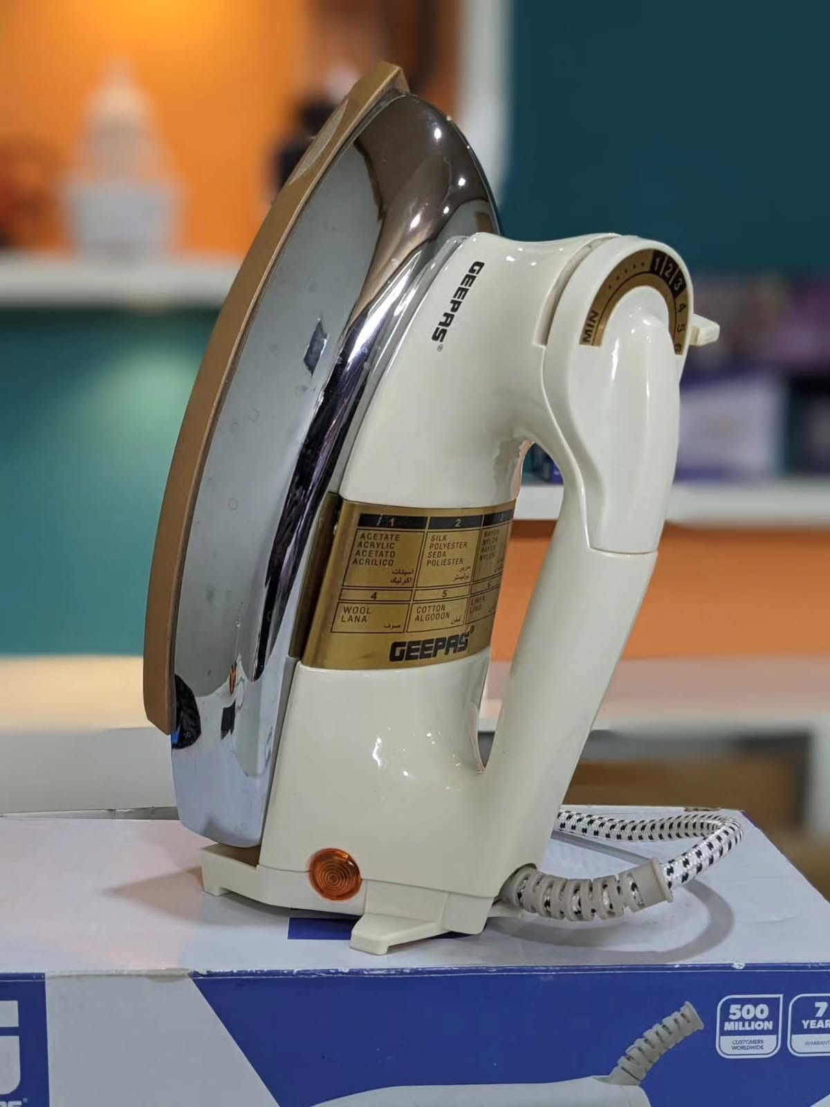 Geepas Heavy Dry Iron- Model: 2780